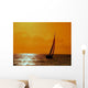 Sailing to Sunset Wall Decal