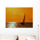 Sailing to Sunset Wall Decal