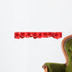 Rahmen: Rote Rosen - Symbolbild Liebe/ Valentinstag/ frame Wall Decal