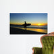Surfer at Sunset Wall Mural