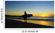 Surfer at Sunset Wall Mural