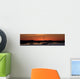 Silhouette Sailboats Sunrise Wall Decal