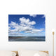 dramatic sky over Ogunquit beach in Maine Wall Mural