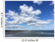 dramatic sky over Ogunquit beach in Maine Wall Mural