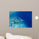 Woman Scuba Diver under Wall Decal Design 2