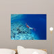 Woman Scuba Diver under Wall Decal Design 2