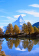 Marvelous Alpine Mountain Wall Mural