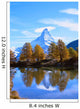 Marvelous Alpine Mountain Wall Mural