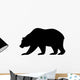 Bear Silhouette Wall Decal