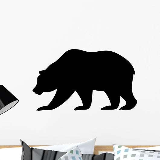 Bear Silhouette Wall Decal