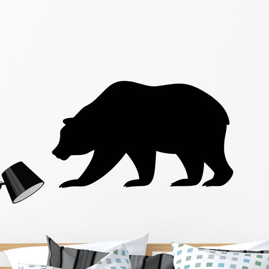 Bear Silhouette Wall Decal