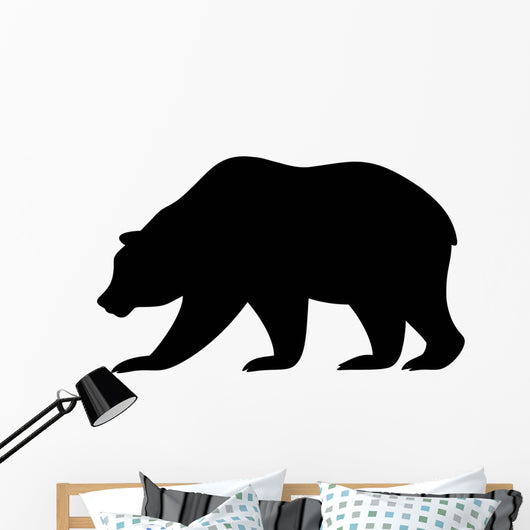 Bear Silhouette Wall Decal