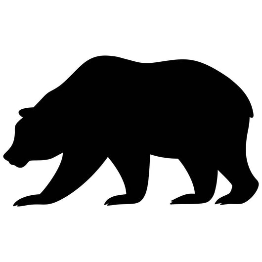Bear Silhouette Wall Decal