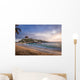 Sunrise and beach hut at Cabo San Juan - Tayrona Natural National Park, Colombia Wall Mural