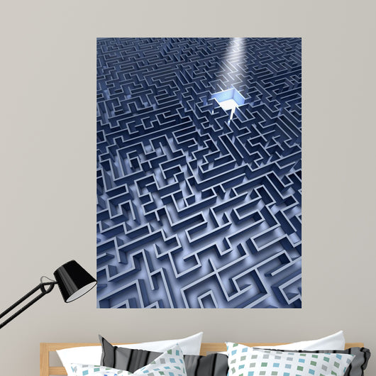 labyrinth Wall Mural