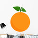 orange Wall Decal