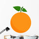 orange Wall Decal