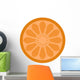 orange Wall Decal