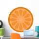 orange Wall Decal