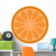 orange Wall Decal