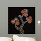 Aboriginal Tree Illustration Wall Decal