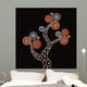 Aboriginal Tree Illustration Wall Decal