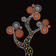 Aboriginal Tree Illustration Wall Decal