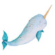 Whale Narwhal Watercolor Hand-painted Wall Decal