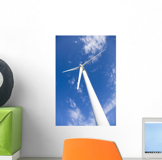 Environmentally friendly renewable energy windmill Wall Mural