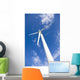 Environmentally friendly renewable energy windmill Wall Mural