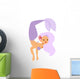 Mermaid nixie character vector Wall Decal