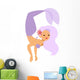 Mermaid nixie character vector Wall Decal