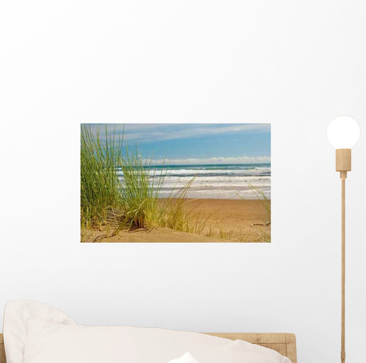 Sand Dunes and Reeds Wall Decal