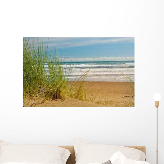 Sand Dunes and Reeds Wall Decal
