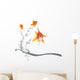 goldfish jumping away Wall Decal