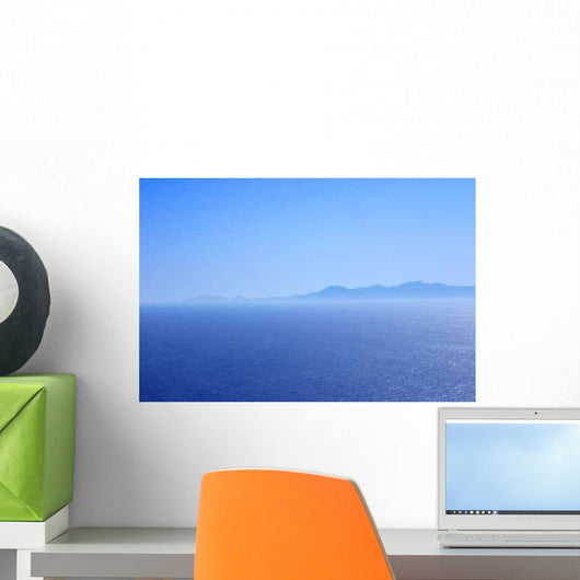 Bergkette Der K Ste Wall Decal