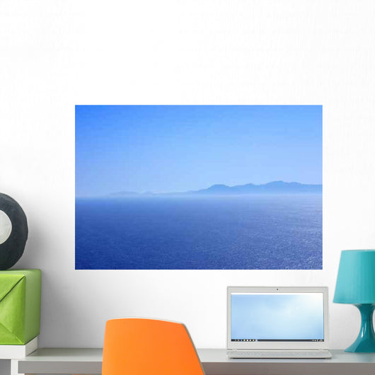 Bergkette Der K Ste Wall Decal