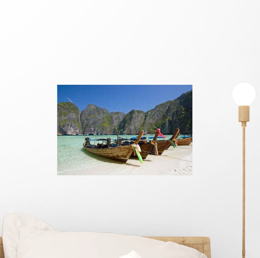 Longtail Boats Famous Maya Wall Decal