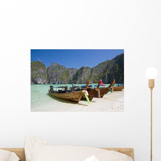 Longtail Boats Famous Maya Wall Decal