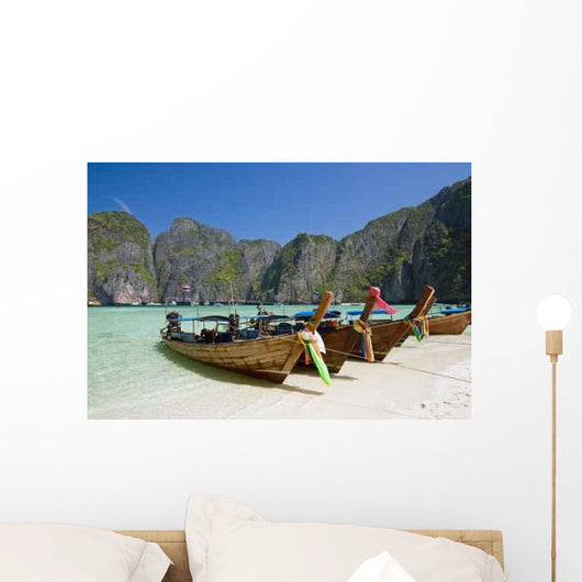 Longtail Boats Famous Maya Wall Decal