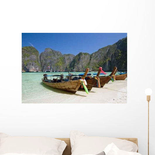 Longtail Boats Famous Maya Wall Decal