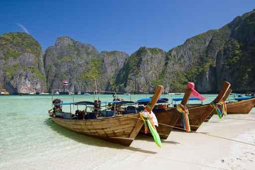 Longtail Boats Famous Maya Wall Decal