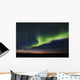 colorful aurora display Wall Mural