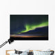 colorful aurora display Wall Mural