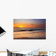 Beach and Sunset Wall Decal