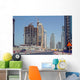 Construction sites, construction activity in Dubai Wall Mural