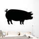 Pig Silhouette Wall Decal