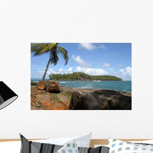Ile Du Diable Vu Wall Decal