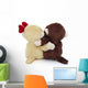 Stuffed Monkeys Wall Decal