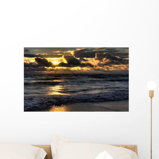 Baltic Sea after Storm Wall Decal